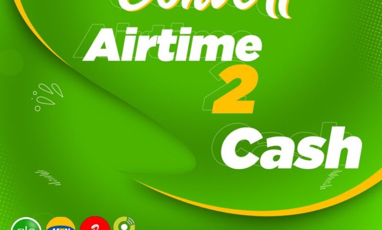 How to convert airtime to cash
